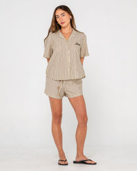 Sandy Stripe Boxy Shirt