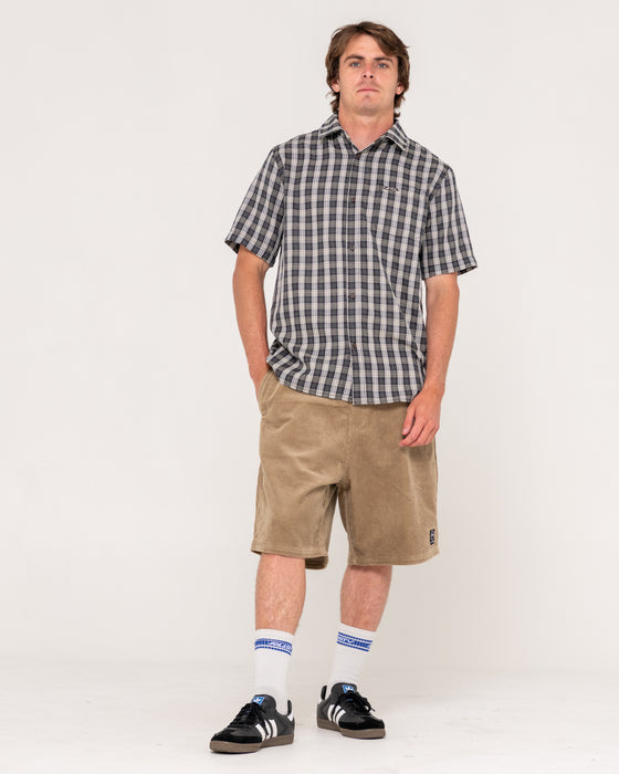 man-wearing-datsun-check-shirt-in-black