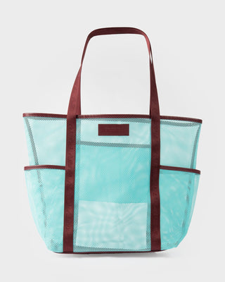 Womens Meshelle Tote Bag in Burgundy