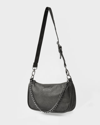 Womens Ember Hand Bag in Stone Grey