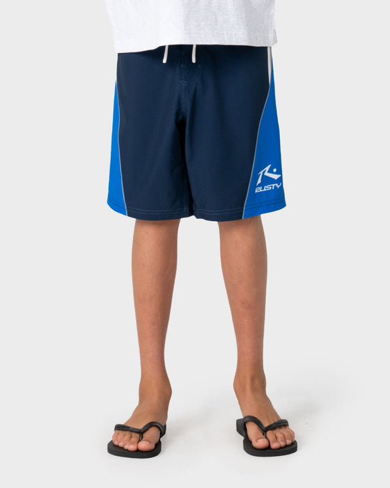 boy-wearing-plot-twist-fixed-waist-boardshort-boys-in-navy-blue