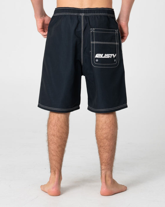 man-wearing-flip-daddy-boardshort-in-black-4