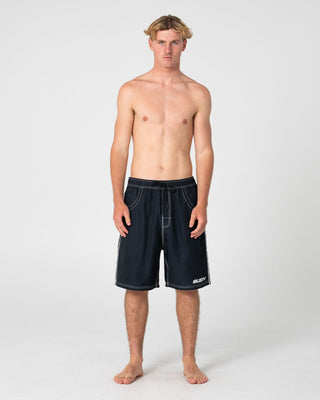 Man wearing Flip Daddy Boardshort in Black 4