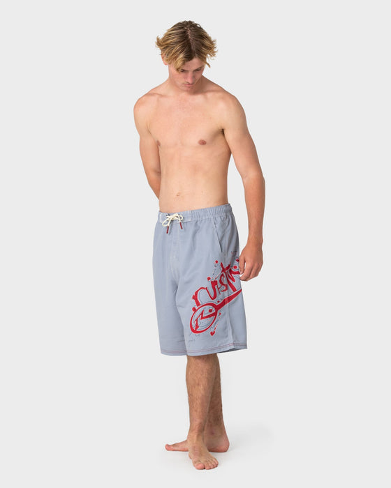 man-wearing-ceathair-hybrid-waist-boardshort-in-stone-grey