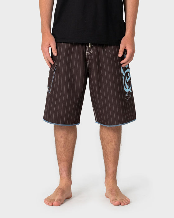 man-wearing-scribbla-fixed-waist-boardshort-in-java