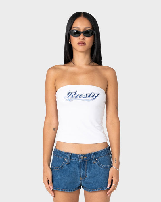woman-wearing-horny-devil-boob-tube-in-white