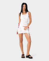 Club Classics Lace Ruched Top