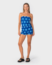 Bloom Towelling Tube Top
