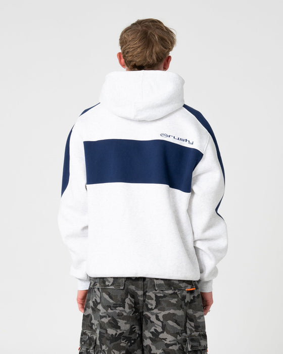 man-wearing-kill-switch-hooded-fleece-in-ecru-marle-2
