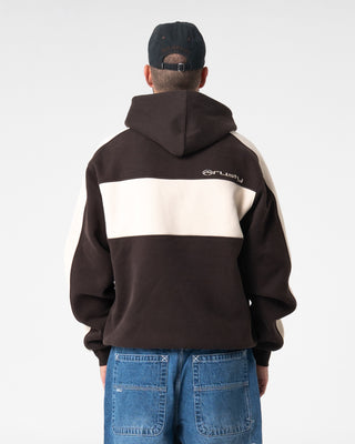 Man wearing Kill Switch Hooded Fleece in Java