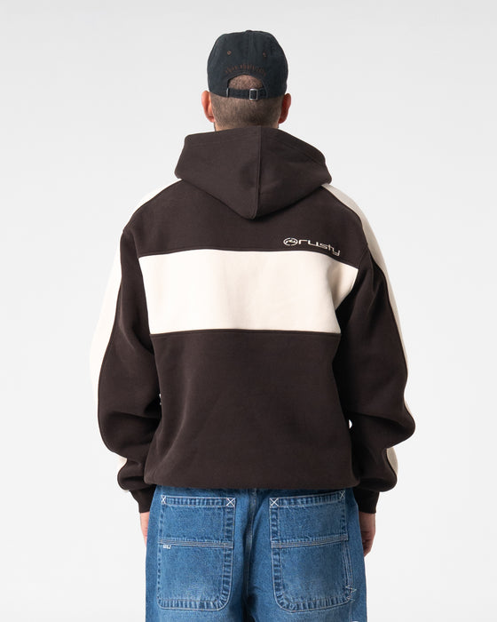 man-wearing-kill-switch-hooded-fleece-in-java
