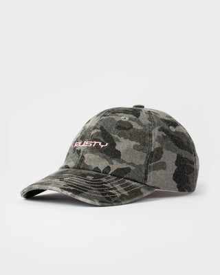 Womens Ammo Camo 6 Panel Cap in Grey Camo 1