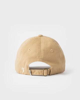 Womens Crush 6 Panel Cap in Light Khaki