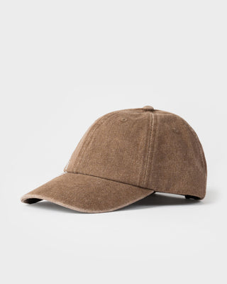 Mens Hoodus 6 Panel Cap in Pinecone