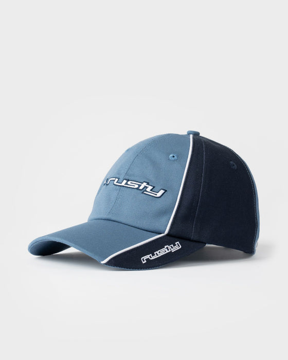 mens-white-lines-dad-cap-in-china-blue