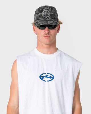 Mens Commando Camo Dad Cap in Grey Camo 1