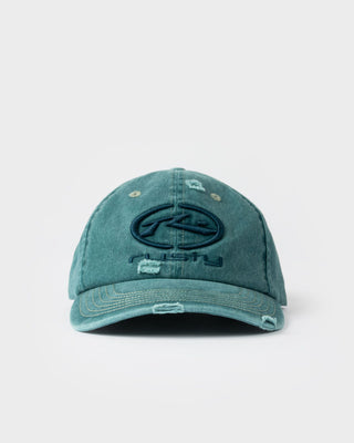 Mens Split Seam Dad Cap in Deep Teal
