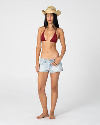 Womens Howdy Cowboy Straw Hat in Sand