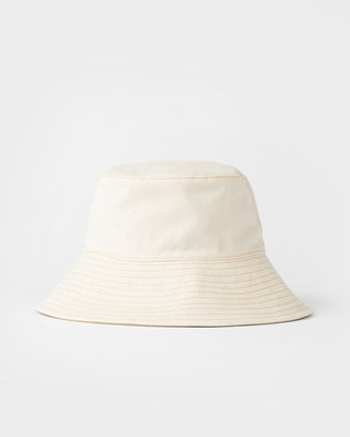 Womens Crush Reversible Bucket Hat in Light Khaki