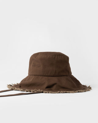 Womens Gleam 2 Organic Bucket Hat in Pinecone