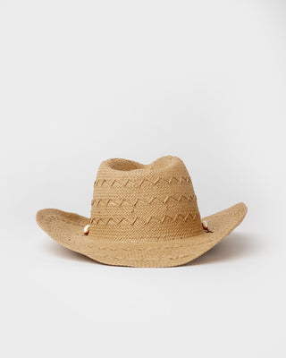 Womens Annie Straw Cowboy Hat in Honey