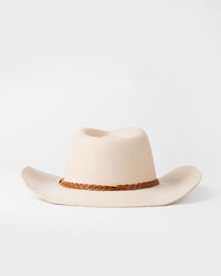 Womens Dixie Felt Hat in Oatmeal