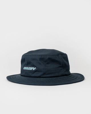Mens Carbon Bucket Hat in Navy Blue