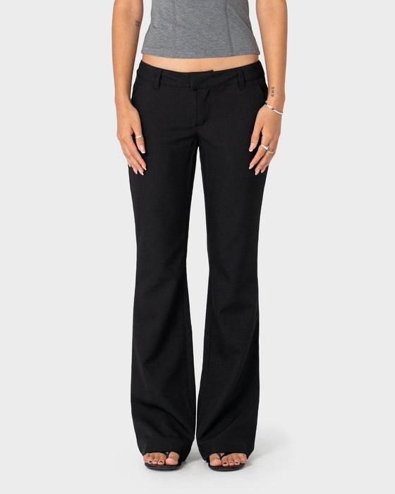woman-wearing-finance-mummy-low-rise-suit-pant-in-black-2