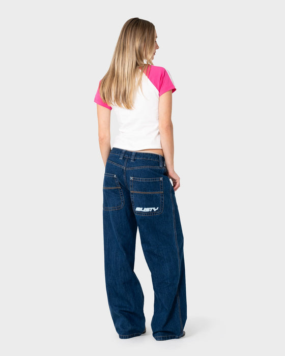 woman-wearing-flip-mommy-low-rise-tapeless-denim-2-0-in-deep-sea-blue