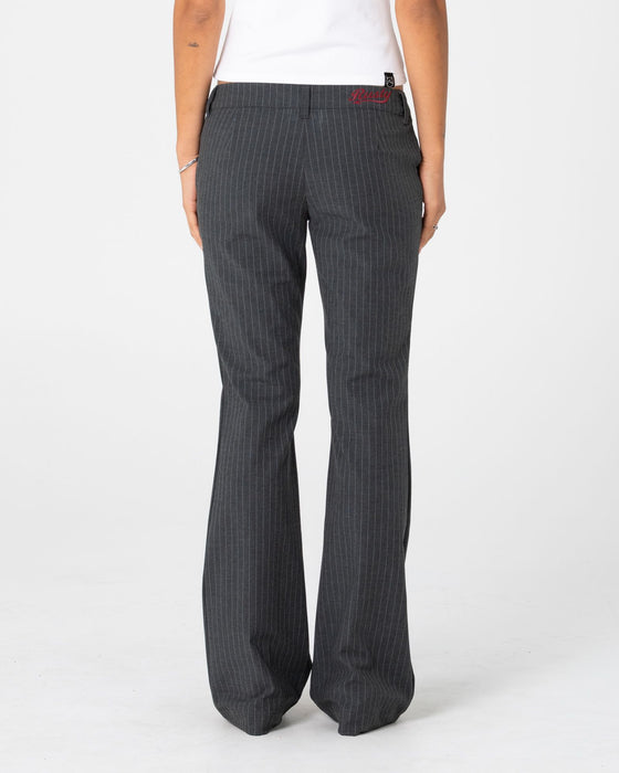 woman-wearing-finance-mummy-pin-s-low-rise-suit-pant-in-grey-pin-stripe