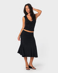 Vixen Low Rise Midi Skirt