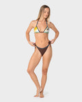 La Cabana Graphic Triangle Bikini Top