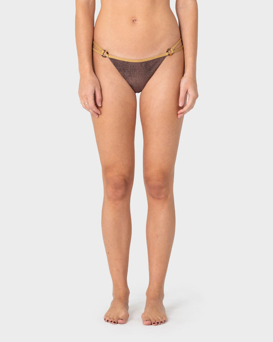 woman-wearing-viper-ring-midi-bikini-bottom-in-java-gold