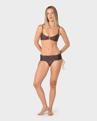 Viper Ruched Sides Bikini Bottom