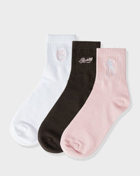 Fancy Day Crew 3-Sock Pack