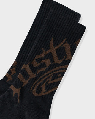Mens Our Kind Mid Calf Sock in Black 1