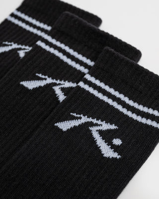 Mens Comp Mid Calf 3-sock Pack in Black