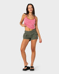 Candy Stripe Cami Singlet
