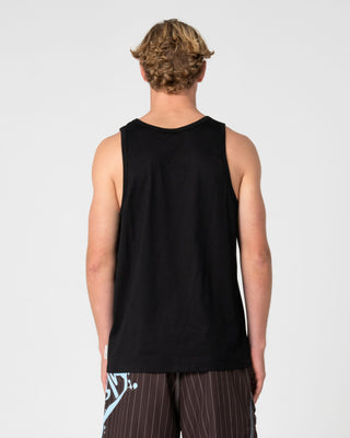 Man wearing Fragment Tank in Black