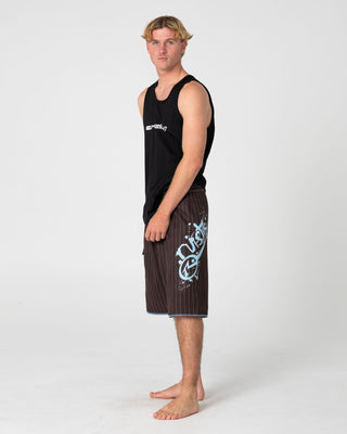 Man wearing Fragment Tank in Black