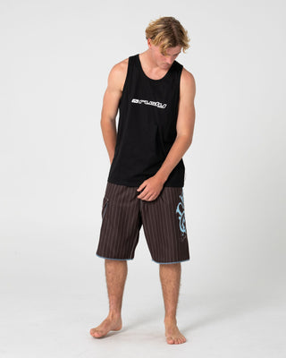 Man wearing Fragment Tank in Black