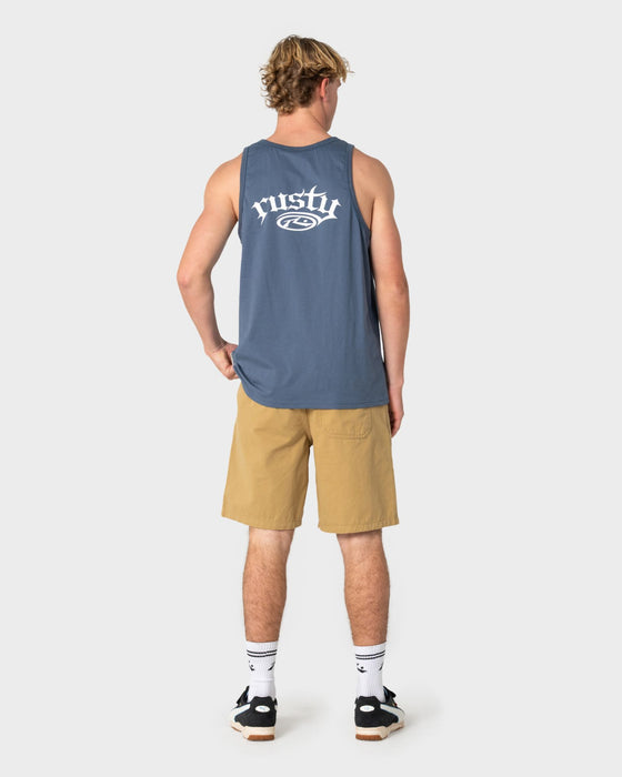 man-wearing-smacko-tank-in-china-blue