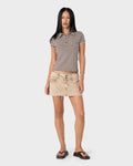 Peta Stripe Polo Baby Tee