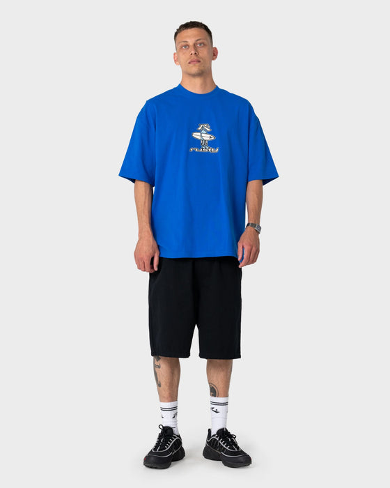 man-wearing-dr-dot-short-sleeve-tee-in-royal-blue