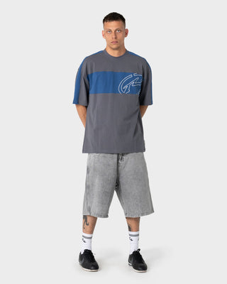 Man wearing Kill Switch Short Sleeve Tee in Steel