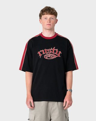 Man wearing Scream Short Sleeve Tee in Black 2