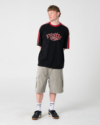 Man wearing Scream Short Sleeve Tee in Black 2