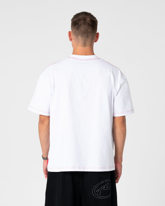 man-wearing-morning-glory-short-sleeve-tee-in-white