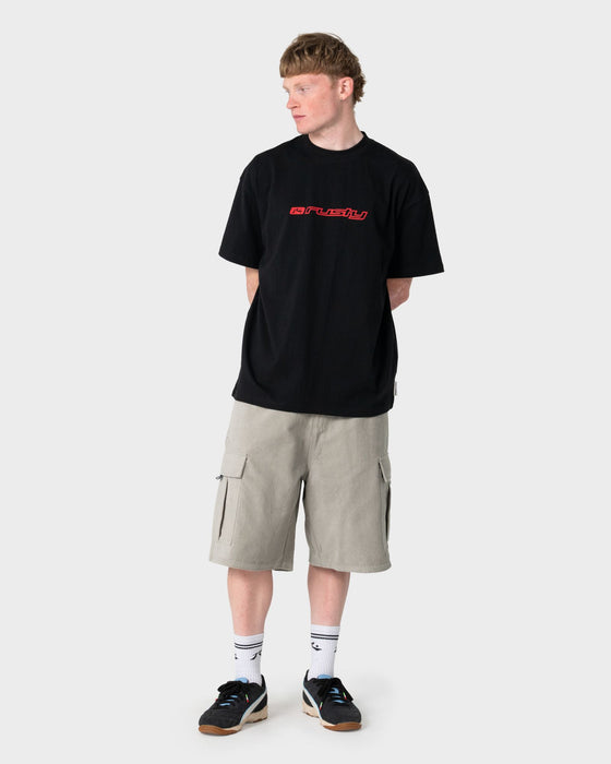 man-wearing-fragment-short-sleeve-tee-in-black