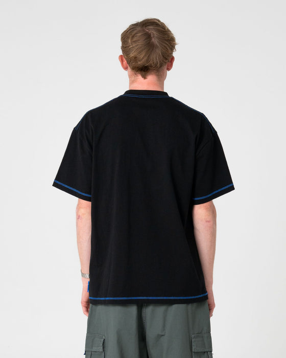 man-wearing-bus-down-short-sleeve-tee-in-black